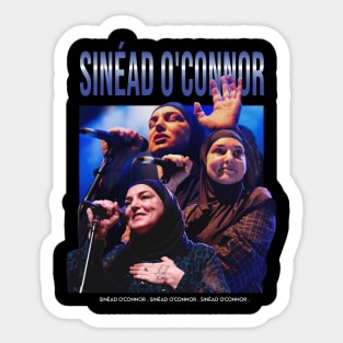 sinead o'connor vintage style Sticker